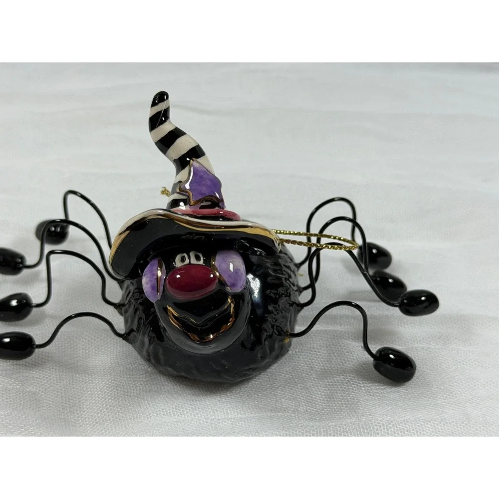 Blue Sky Clayworks Heather Goldminc Spider Snuffer Halloween BHW30222080 2004